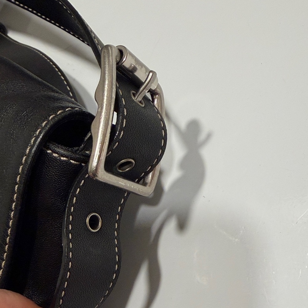Vintage Coach 9848 Legacy Flap Crossbody Shoulder Bag - Picture 7 of 9